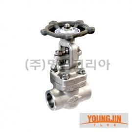 단조 게이트 F304 나사식(영진)(12958)