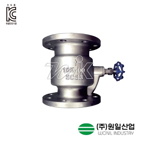 스텐스모렌스체크밸브10K (10162)