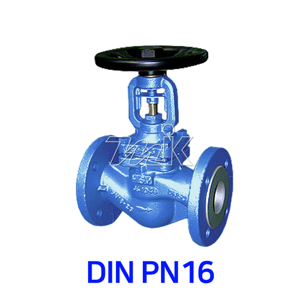 벨로우즈 글로브밸브 DIN PN16 RF(14004)