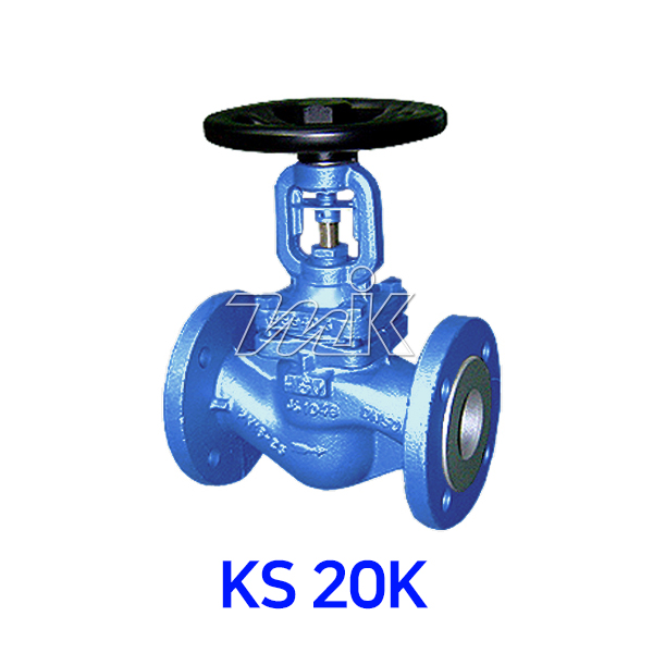 벨로우즈 글로브밸브 KS 20K RF(14223)
