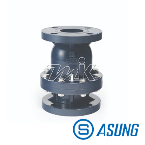 아성.볼체크밸브(크린PVC)(F) (14515)