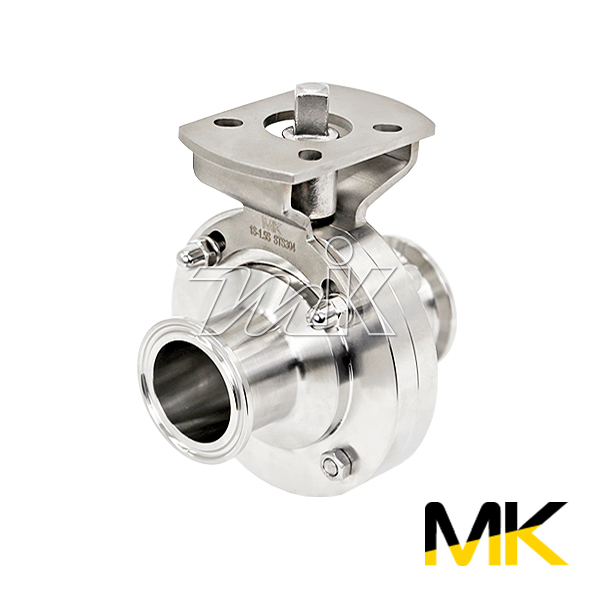 쎄니타리 버터플라이밸브(자동용) SUS304(18905)