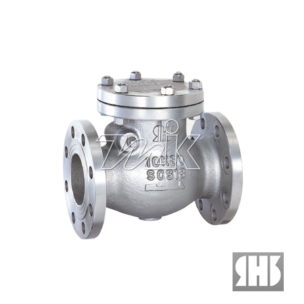 화성.스텐스윙체크밸브304(BB/10K) (19605)