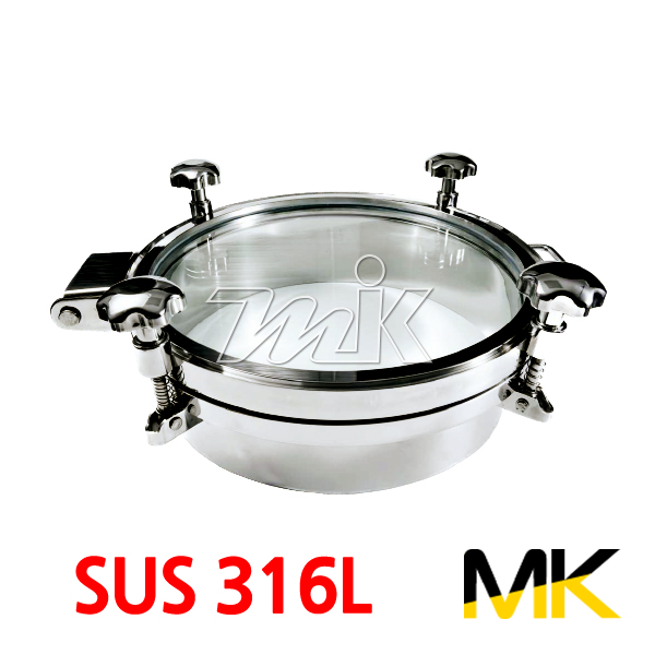투명 탱크맨홀 MK-M5010-SUS316L (20585)