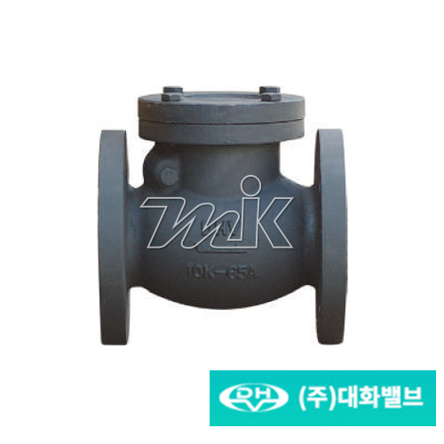 대화.주철스윙체크밸브10K(25538)