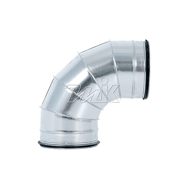 스파이럴 90엘보/함석(가스켓타입) (25760)