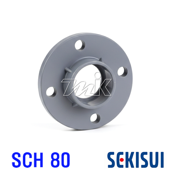 CPVC(SCH80/JIS) 후렌지(본드) (25927)