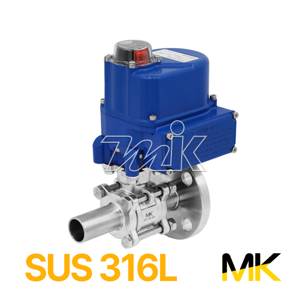전동 스텐볼밸브3PC F*BW (SUS316L)-AC220V (26035)